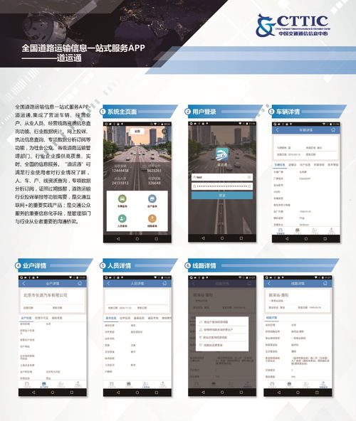 道運通 全國道路運輸信息一站式服務APP，開啟智慧物流新篇章